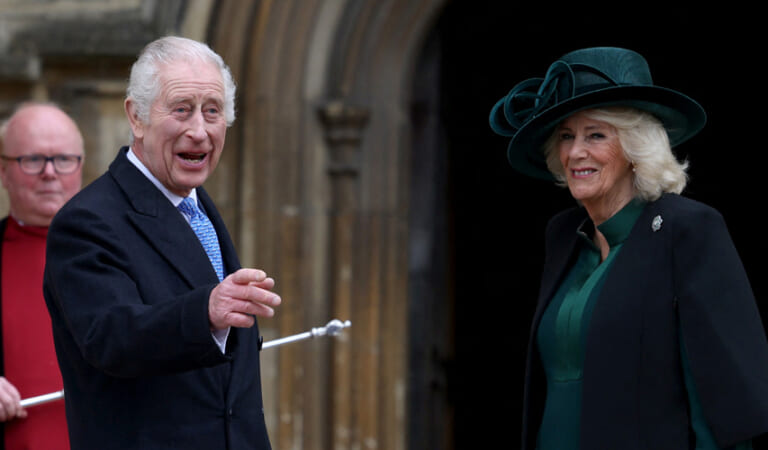 King Charles Makes Rare Appearance at Royal Family Easter Celebration Amid Cancer Battle (Photos) | Countess Sophie, James Viscount Severn, King Charles, Prince Andrew, prince edward, Princess Anne, Queen Camilla, Sarah Ferguson, Timothy Laurence, Viscount James Windsor | Just Jared: Celebrity News and Gossip
